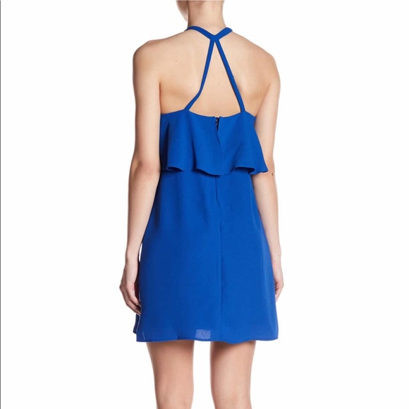 19 Cooper Strappy Ruffle Halter Dress - Picture 2 of 5
